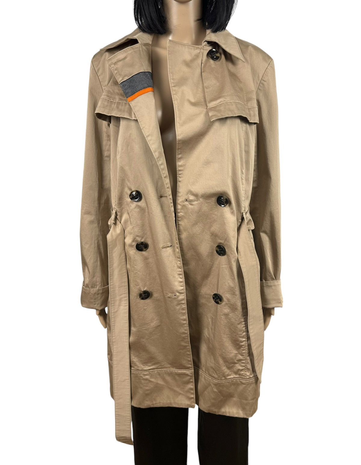 Hugo Boss Boss Orange Trench Coat Belted size US10 IT46 Size L / US 10 / IT 46 - 11 Thumbnail