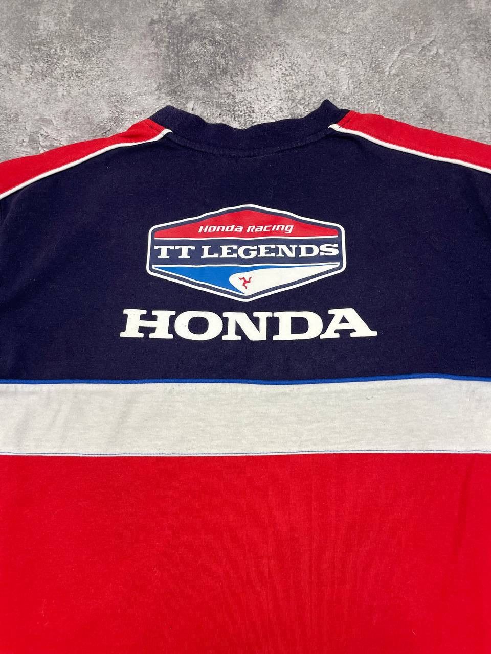 Honda Honda Racing TT Legends Men Vintage Graphic T-Shirt Blue Red Size US M / EU 48-50 / 2 - 8 Thumbnail