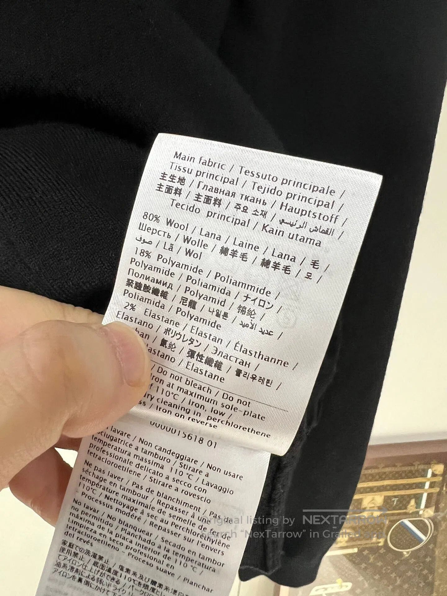 Valentino Valentino Wool Letter Jacket Coat. Size US S / EU 44-46 / 1 - 6 Thumbnail