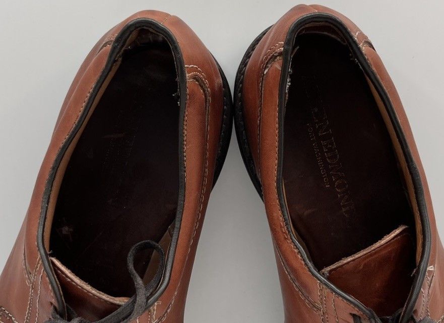 Allen Edmonds Allen Edmonds WILBERT Size 10.5 D Chili Brown Oxford Leather Size US 10.5 / EU 43-44 - 9 Thumbnail