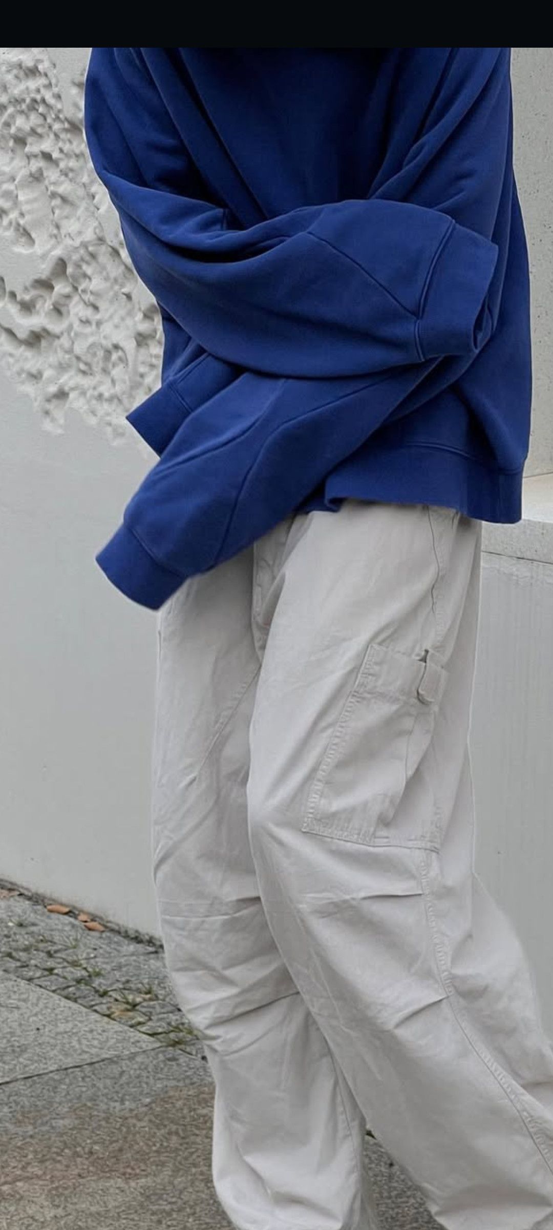 Other Independent Sanctuary Oversized Boxy Blue Hoodie Size US M / EU 48-50 / 2 - 5 Thumbnail
