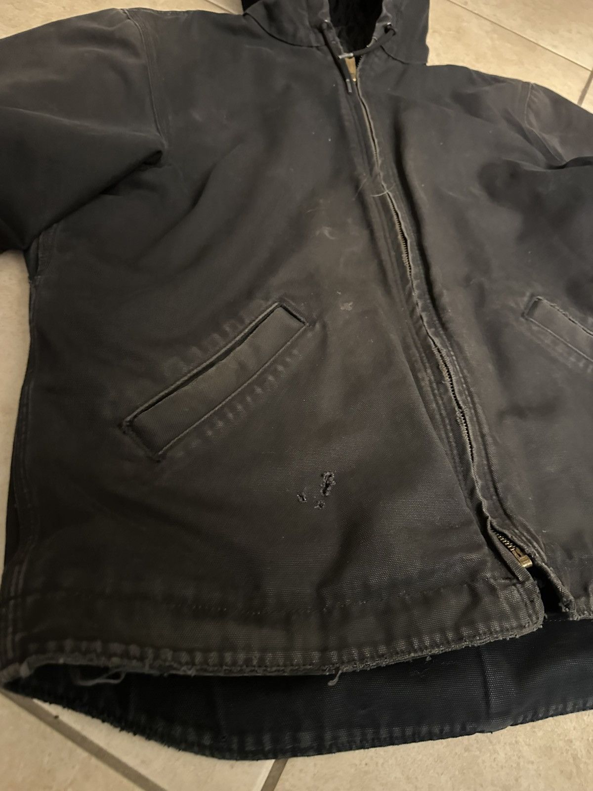 Carhartt Vintage Carhartt J130 Black Active Jacket - Medium Size US M / EU 48-50 / 2 - 5 Thumbnail