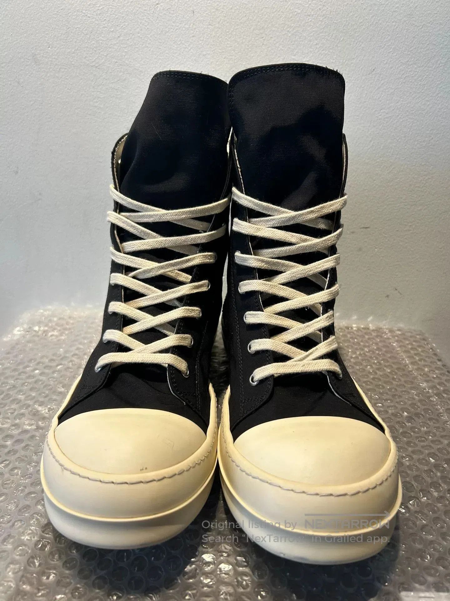 Rick Owens rick owens high. Size US 10.5 / EU 43-44 - 2 Thumbnail