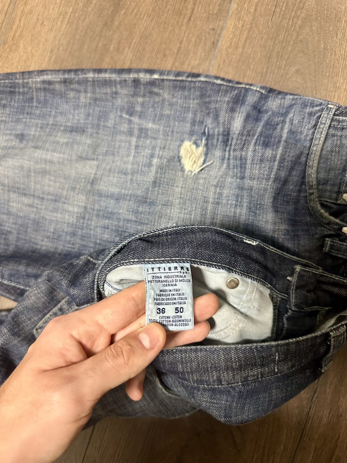 Versace × Vintage Vintage Versace Oversize Y2K Fit Jeans Size US 36 / EU 52 - 13 Thumbnail