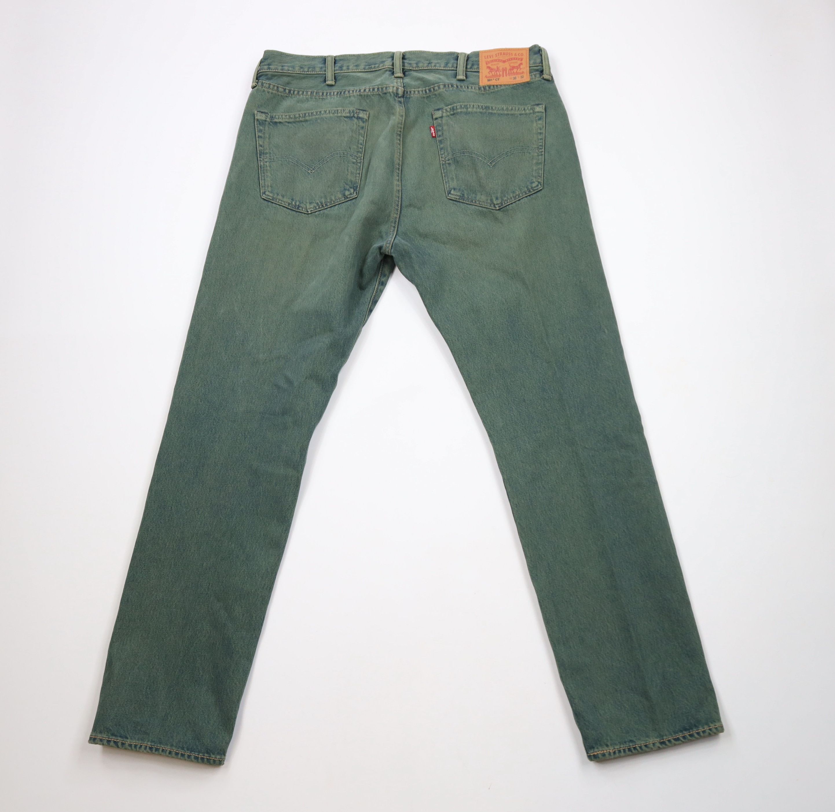 Levi's × Vintage Vintage Y2K Levis 501xx CT Fly Custom Tapered Denim Jeans Size US 38 / EU 54 - 11 Thumbnail