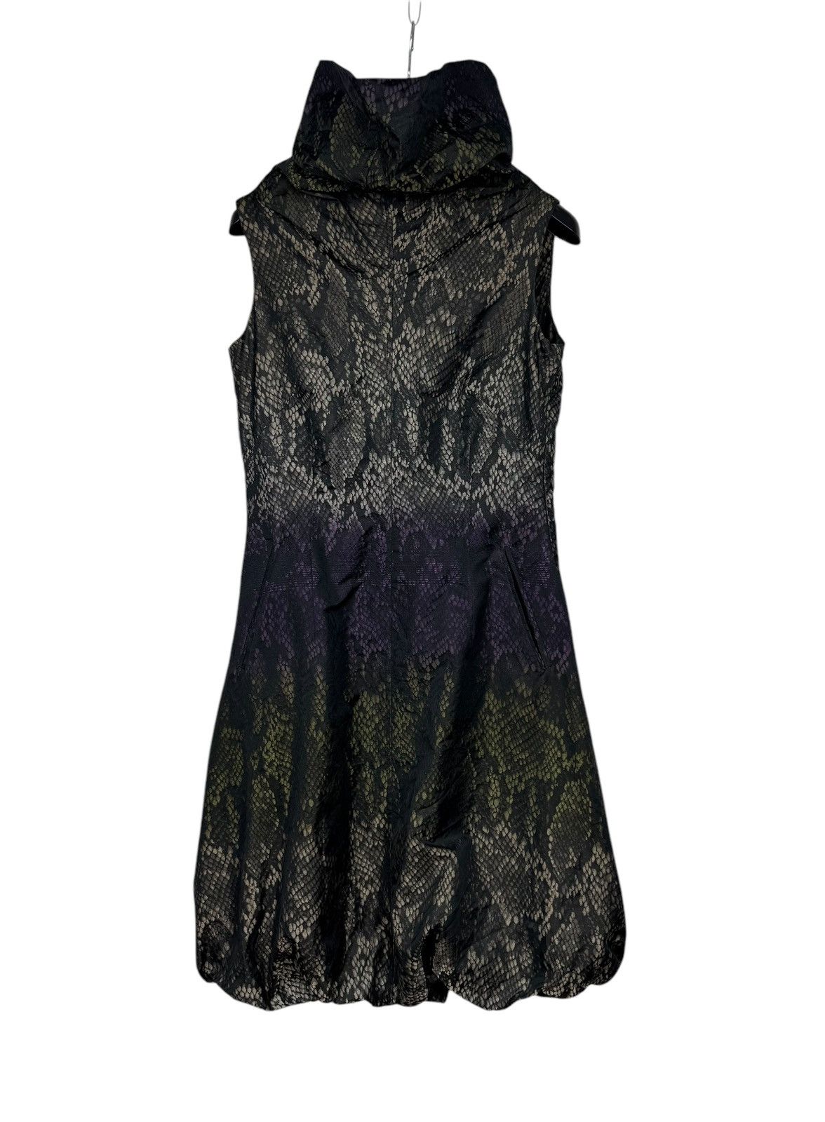 Designer Bitte Kai Rand Python Printed Dress Mock Neck size DE36 IT42 Size M / US 6-8 / IT 42-44 - 11 Thumbnail