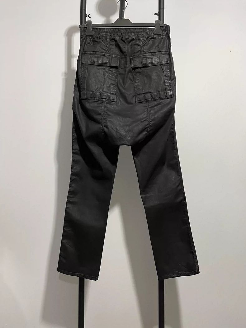 Rick Owens rick owens long waxed pants-2508 Size US 42 / EU 58 - 2 Thumbnail