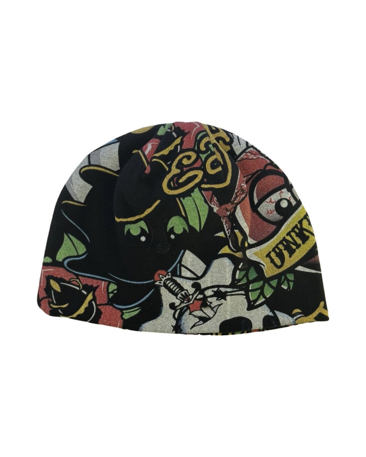 Ed Hardy Ed Hardy x Unknown London x Chief Keef Glo Gang Beanie 