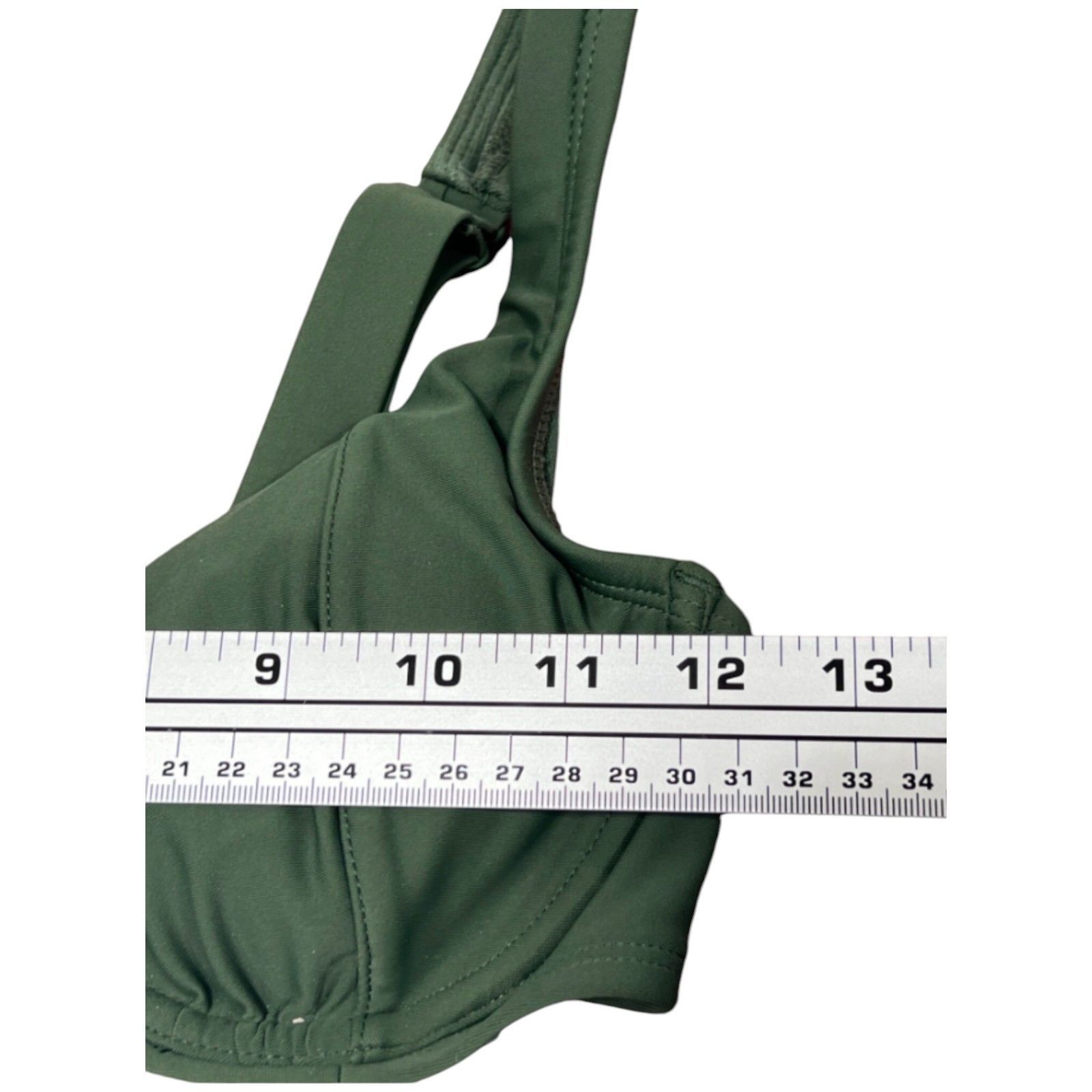 Other Kona Sol - Women's Seamed Underwire Bikini Top - Olive Green Size ONE SIZE - 3 Thumbnail