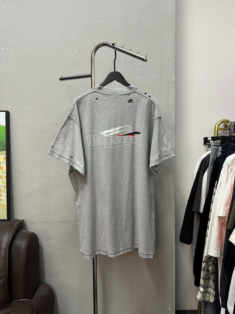 Balenciaga Balenciaga Short-sleeve racecar logo Size US M / EU 48-50 / 2 - 6 Thumbnail