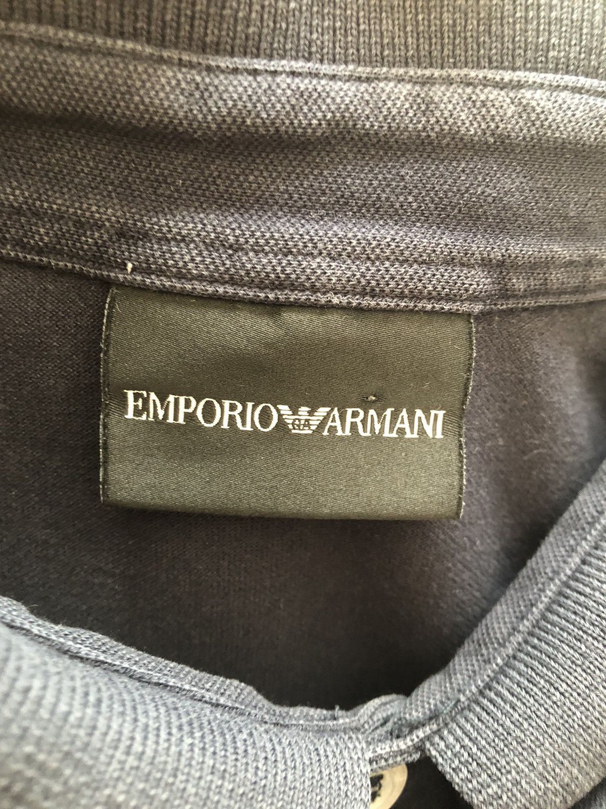 Emporio Armani EMPORIO ARMANI CLASSIC VINTAGE QUALITY POLO SHIRT Size US S / EU 44-46 / 1 - 2 Thumbnail