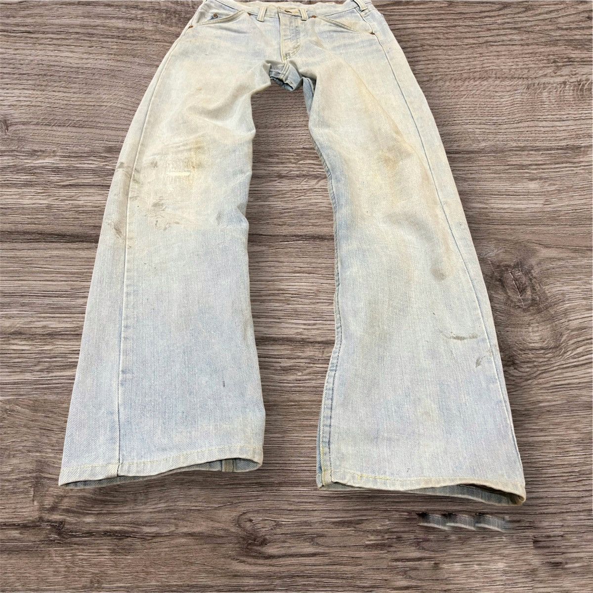 image of If Six Was Nine x Le Grande Bleu L G B Vintage 70’S Lee Rider Light Wash in Blue, Men's (Size 29)