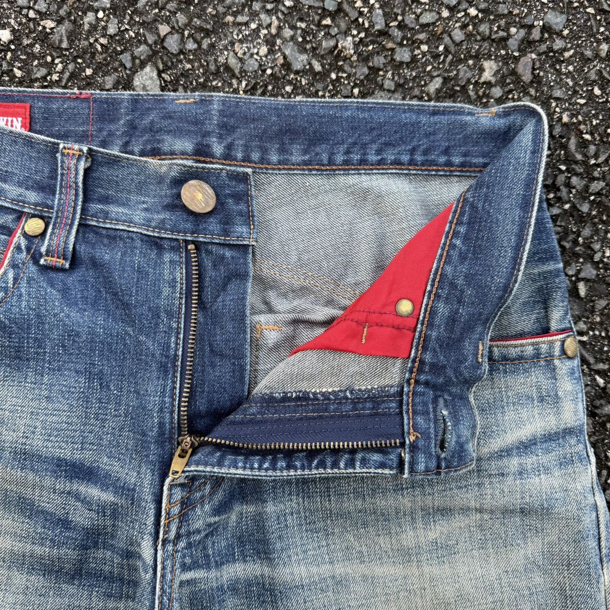 Edwin W32 VINTAGE EDWIN BLUE TRIP DENIM JEANS PANTS Size US 32 / EU 48 - 11 Thumbnail