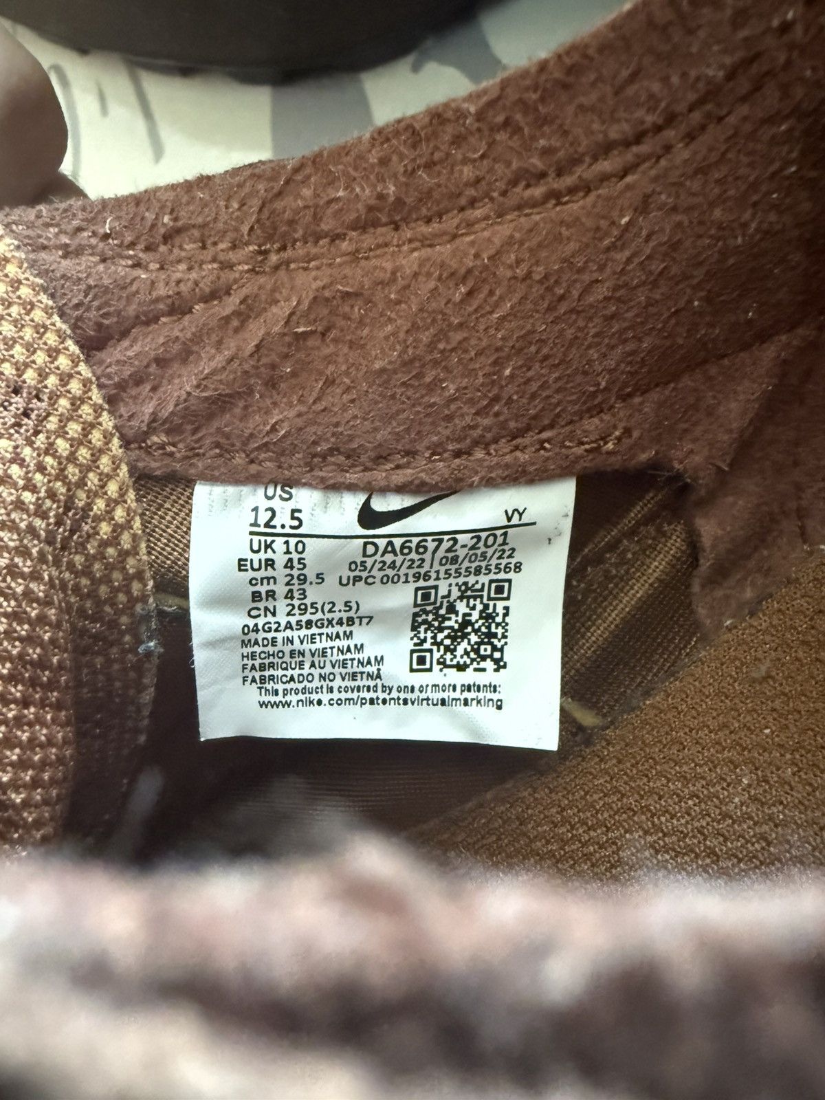 Nike Tom Sachs x Nike “GPS Brown” Size US 11 / EU 44 - 5 Thumbnail