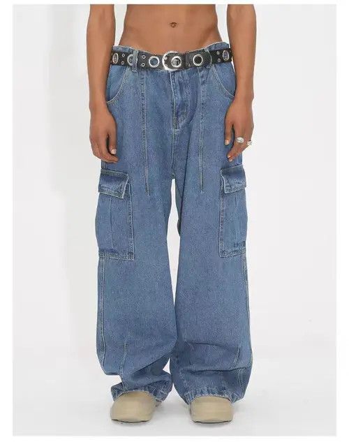 Jean Masumizu x Itou loose skate hiphop baggy cargo y2k jeans Size US 30 / EU 46 - 3 Thumbnail