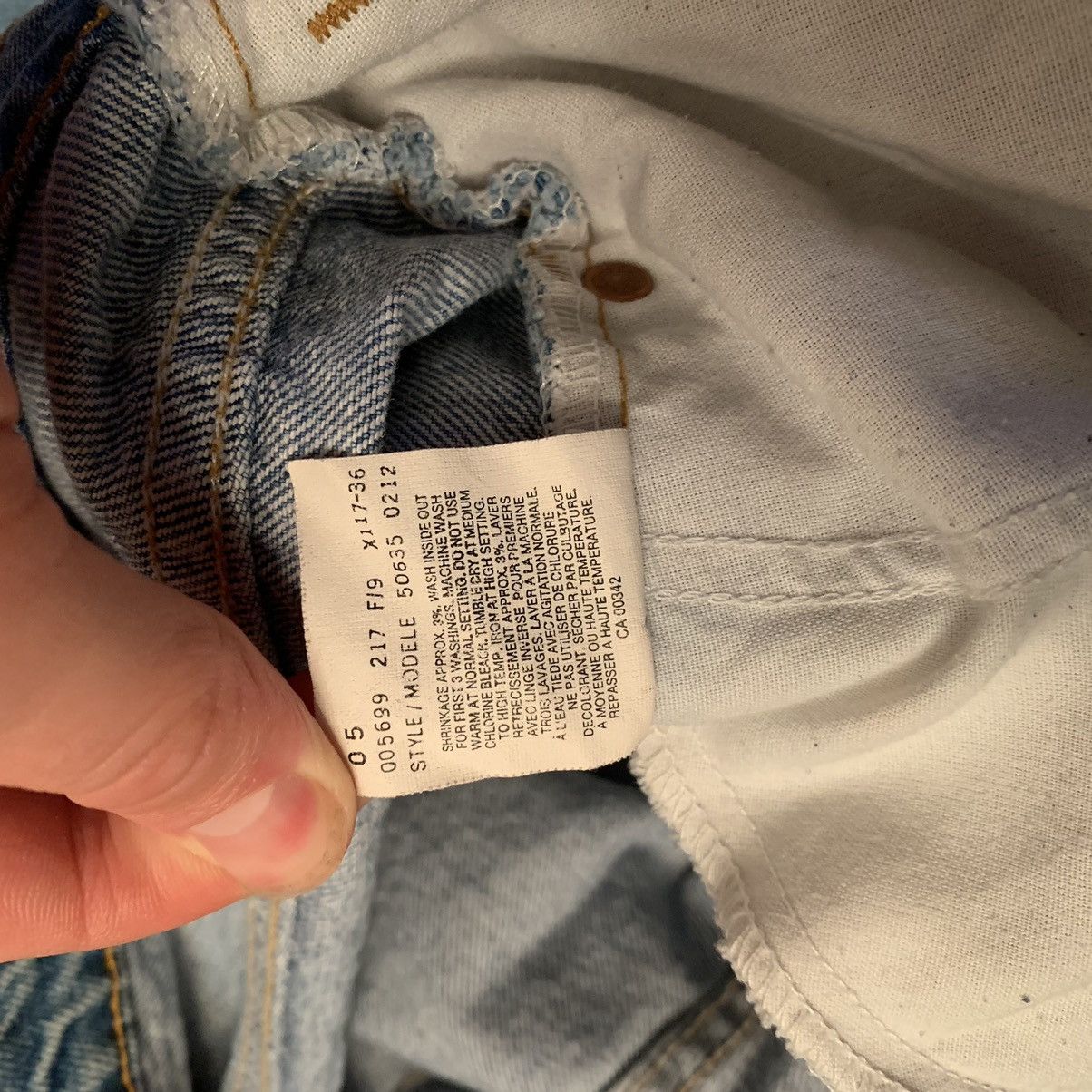 Levi's Vintage Orange Tab Levi’s 635 Jeans Size US 38 / EU 54 - 5 Thumbnail