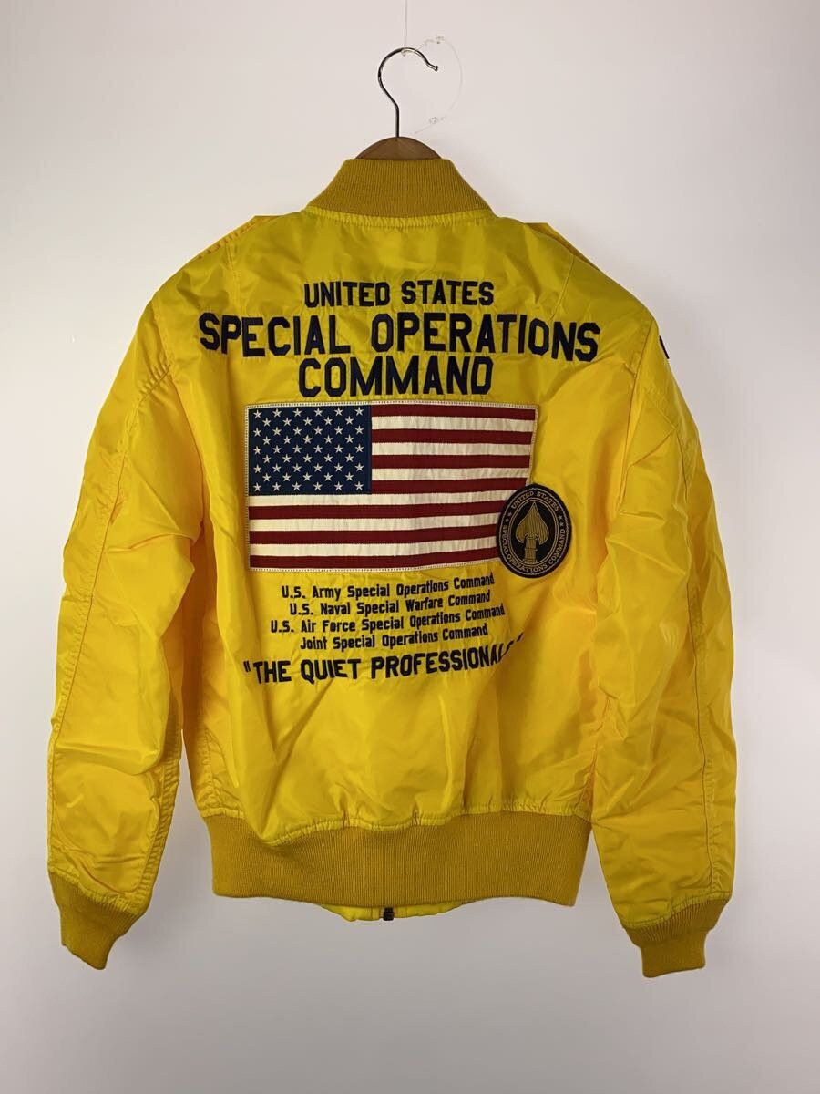 Avirex Avirex L-2 UssoCom Nylon Flight Jacket Yellow Size US L / EU 52-54 / 3 - 2 Thumbnail