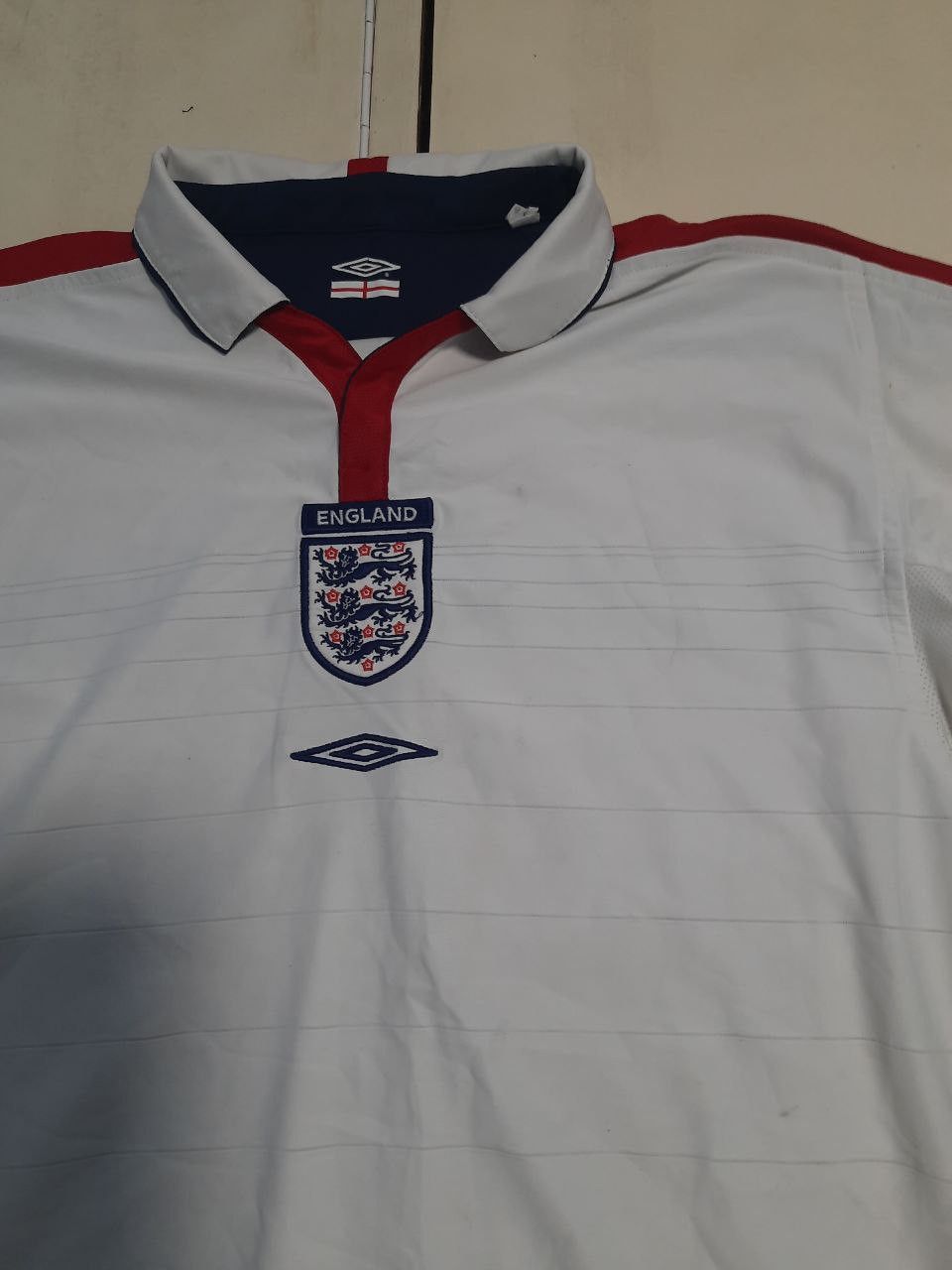 Umbro Umbro England Reversible Jersey 2003-2005 Size US M / EU 48-50 / 2 - 3 Thumbnail