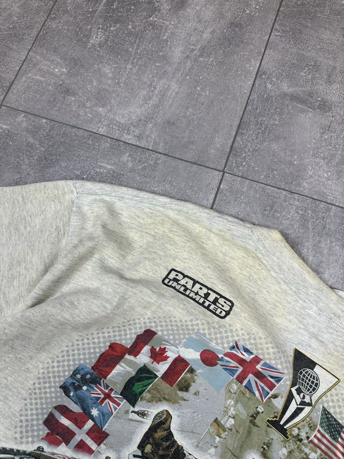 Other Motocross 2002 World Cup Overprint Logo Distressed Tee Size US XL / EU 56 / 4 - 3 Thumbnail