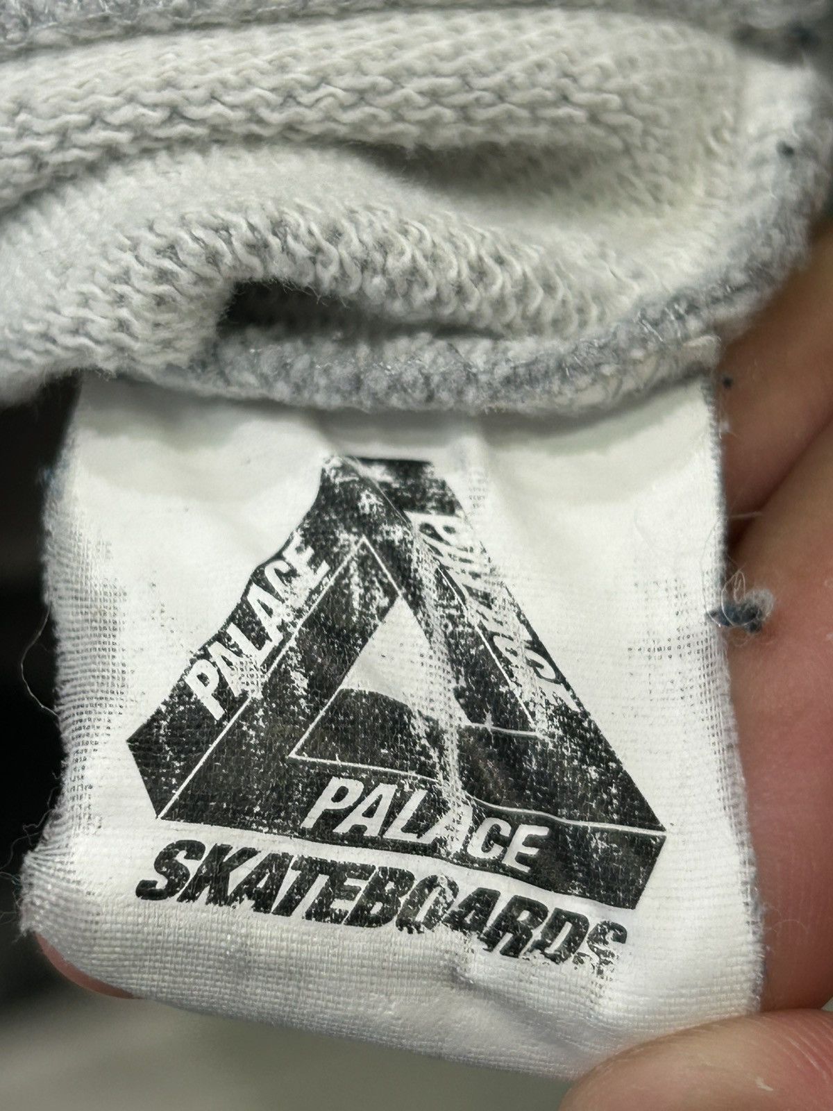 Palace Palace line crew sweatshirt grey Size US S / EU 44-46 / 1 - 7 Thumbnail