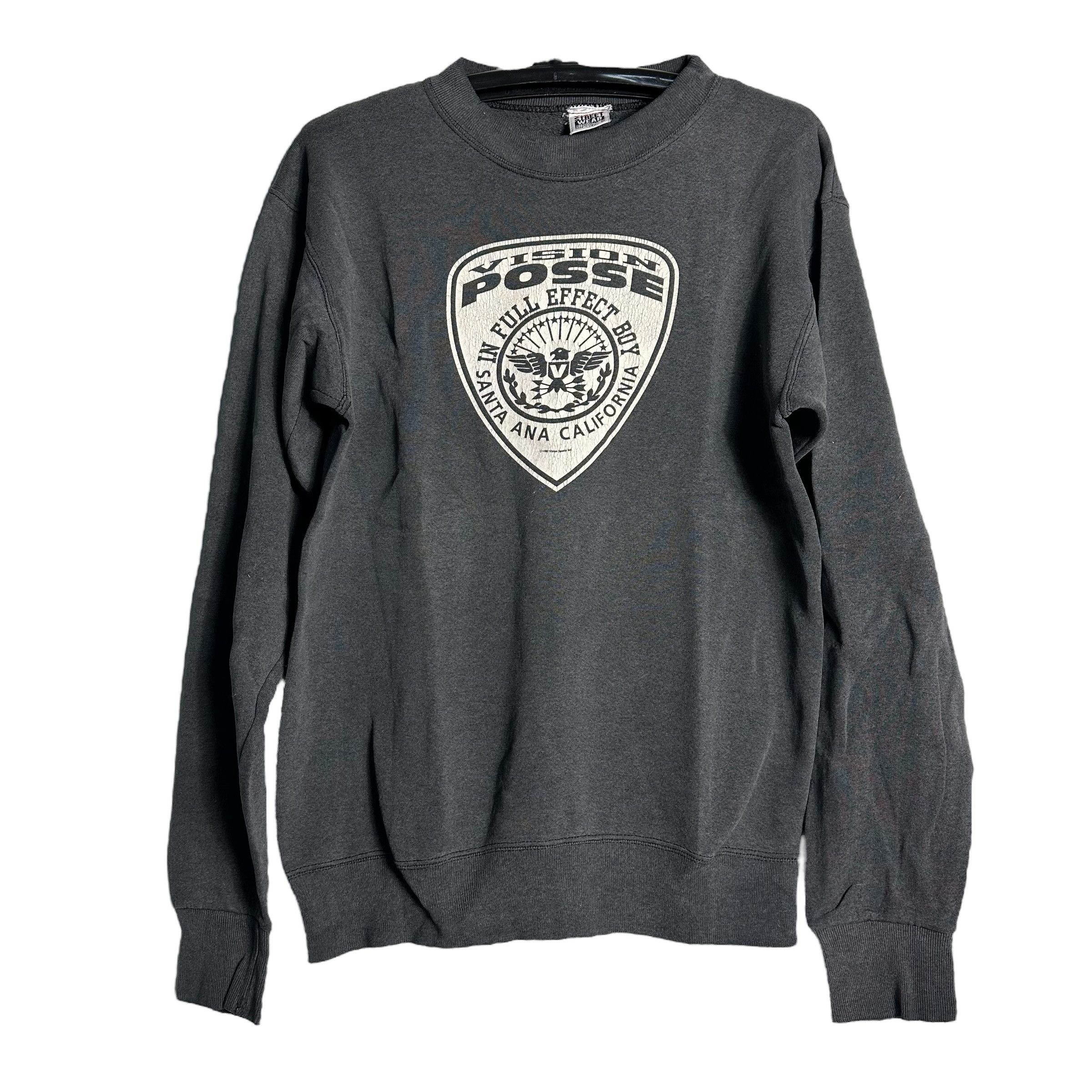 Vision Streetwear 🔥RARE🔥Vintage Vision Streetwear 1990 Crewneck Sweatshirt Size US M / EU 48-50 / 2 - 1 Thumbnail