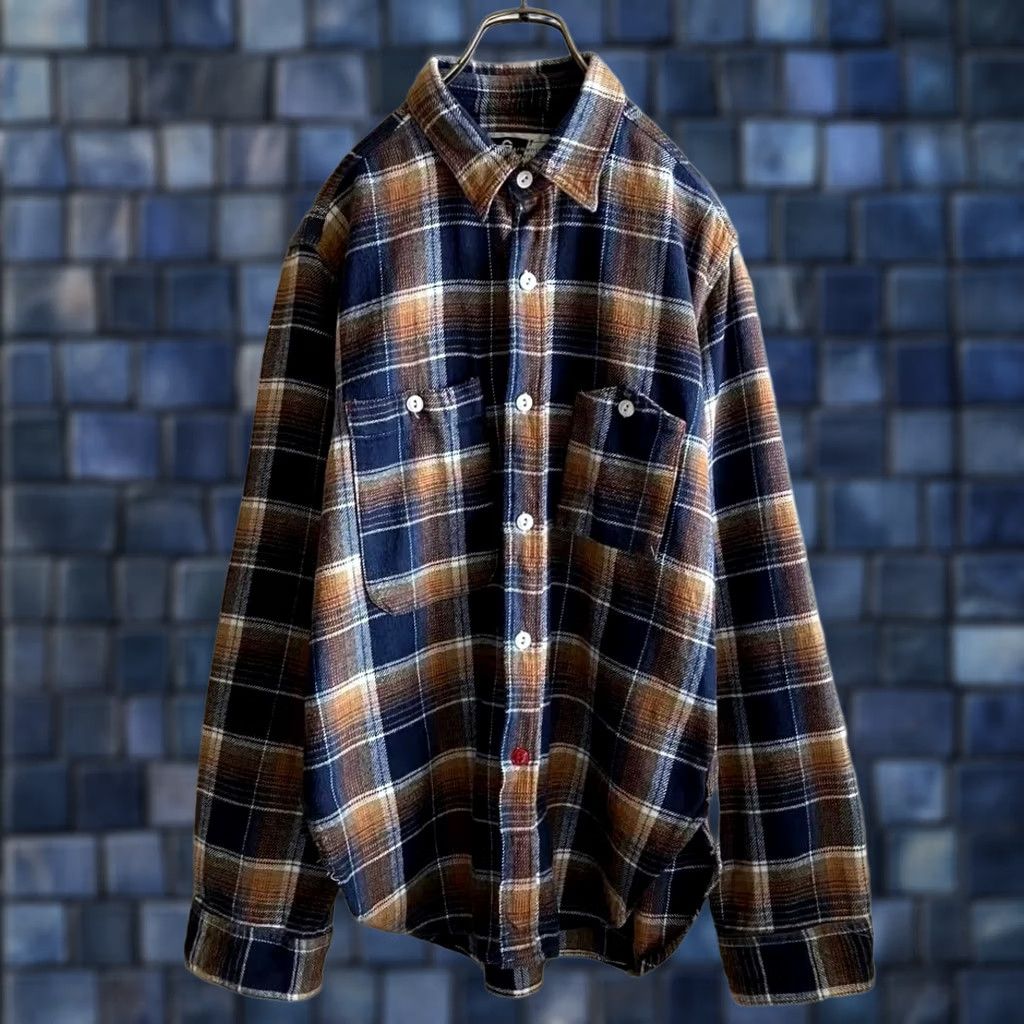 Engineered Garments ENGINEERED GARMENTS OMBRE CHECK FLANNEL SHIRT MEN MULTICOLOR COTTON SIZE M USED Size US M / EU 48-50 / 2 - 1 Thumbnail
