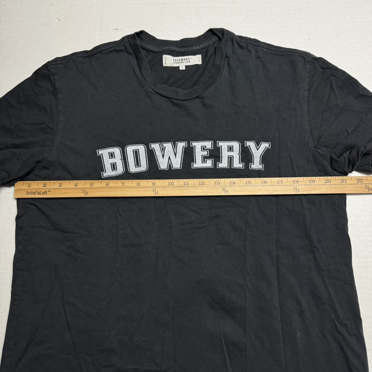 Freemans Sporting Club FREEMANS SPORTING CLUB Bowery Double Sided Graphic T-Shirt Size US M / EU 48-50 / 2 - 7 Thumbnail