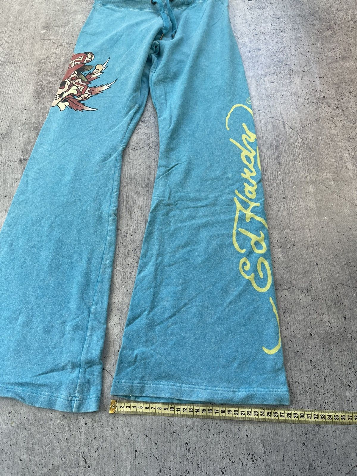 Ed Hardy × Vintage Vintage Y2k Ed Hardy Suit(Pants+Zip Sweatshirt) Skull ☠️ 90’s Size XL / US 12-14 / IT 48-50 - 17 Thumbnail