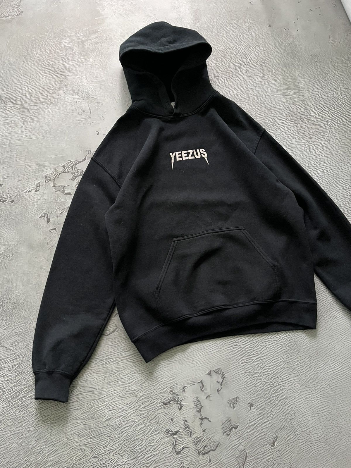 Gildan Yeezus x Kanye West Gildan Vintage Streetwear Hoodie Black Size US M / EU 48-50 / 2 - 2 Thumbnail