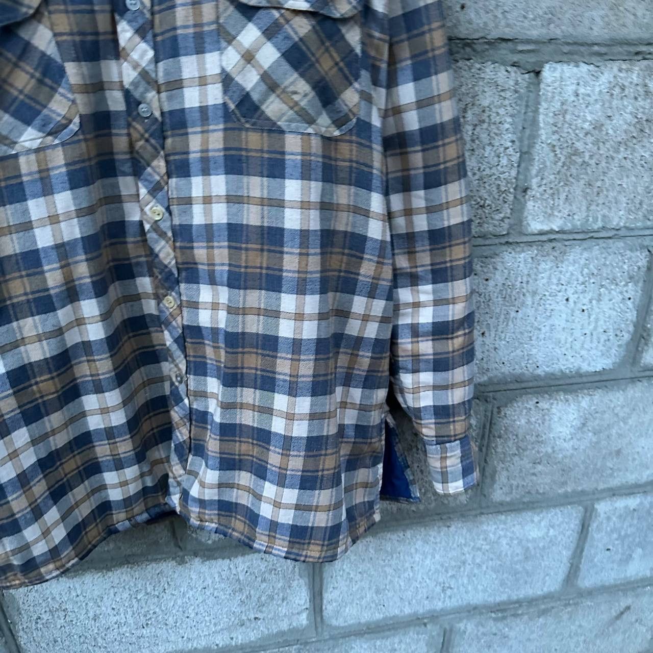 Grailed VTG Winter Fleece Checkered Shirt Button Up Size L Champion Size US L / EU 52-54 / 3 - 3 Thumbnail