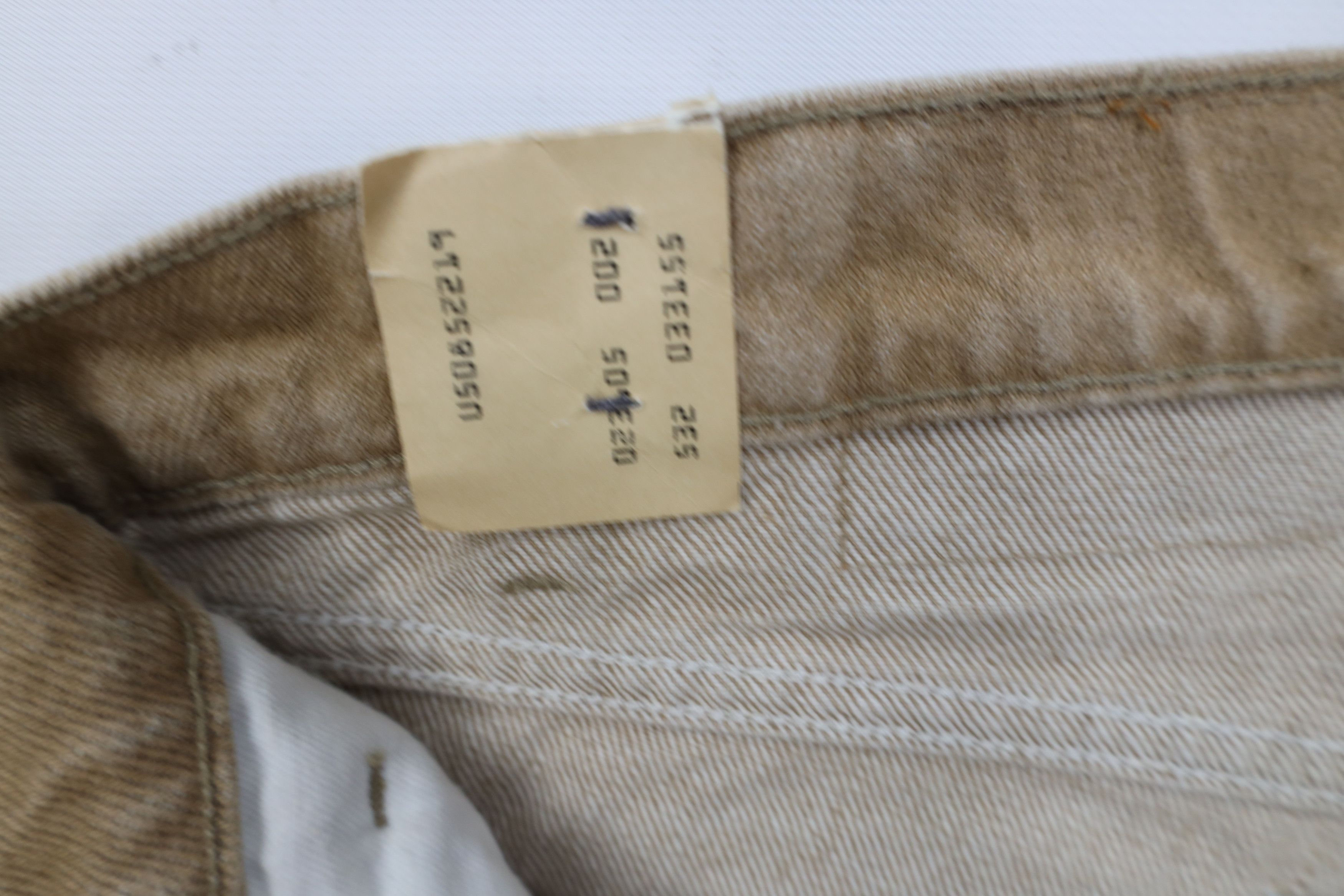 Levi's Deadstock Vintage 80s Levis 505 Orange Leg Jeans USA Size US 36 / EU 52 - 7 Thumbnail