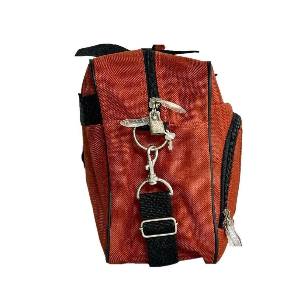Roots Vintage Roots Orange Canvas Laptop Weekender Shoulder Strap Size ONE SIZE - 4 Thumbnail