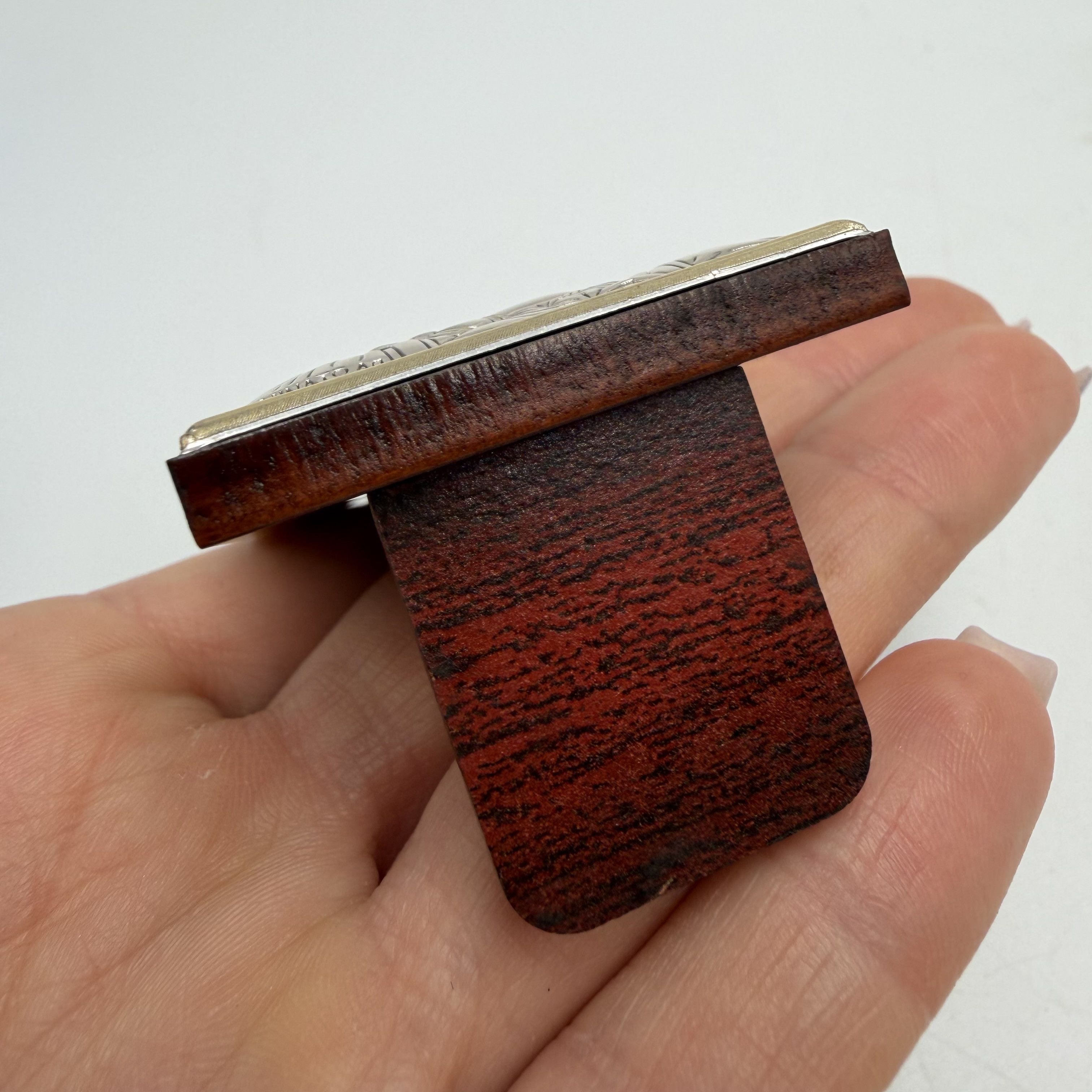 Vintage Vintage Italian Silver Plated Madonna & Child Icon Size ONE SIZE - 7 Thumbnail