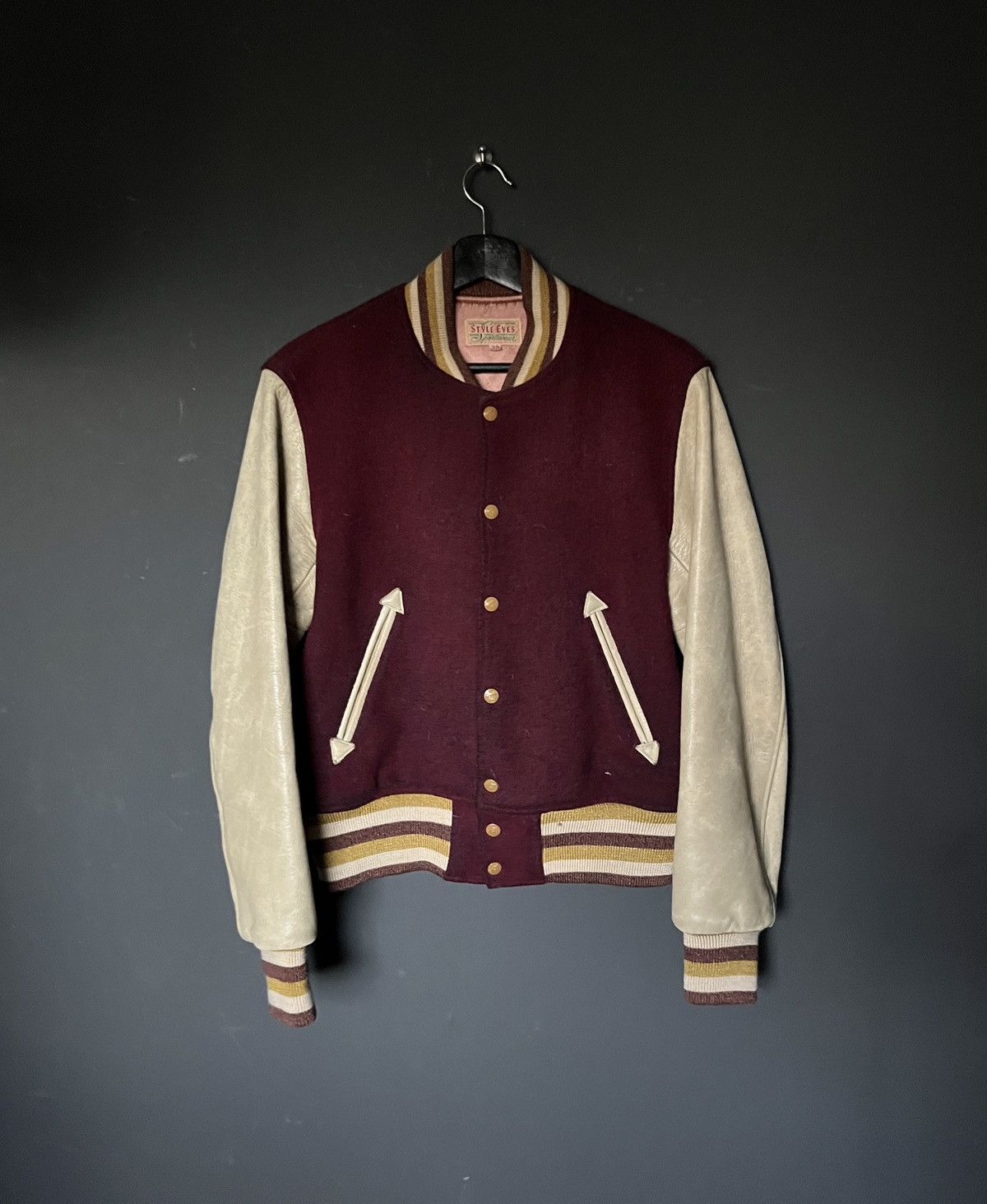 Toyo Enterprises Style Eyes Varsity Jacket Size Small Size US S / EU 44-46 / 1 - 1 Thumbnail