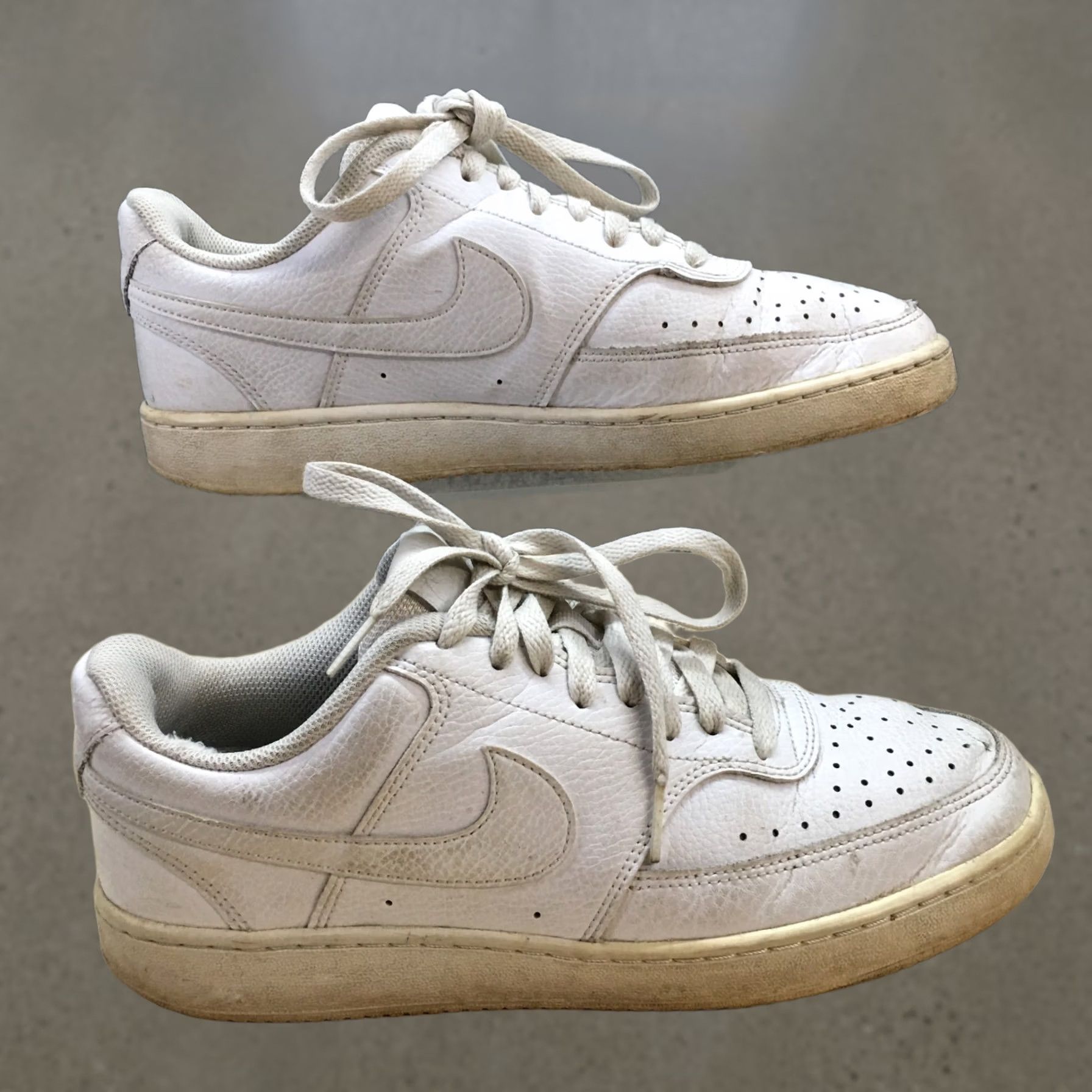 Nike Nike Court Vision Low Top Sneakers Womens 9.5 White CD5434-100 Lace Up Soccer Shoes? Size L / US 10 / IT 46 - 1 Thumbnail