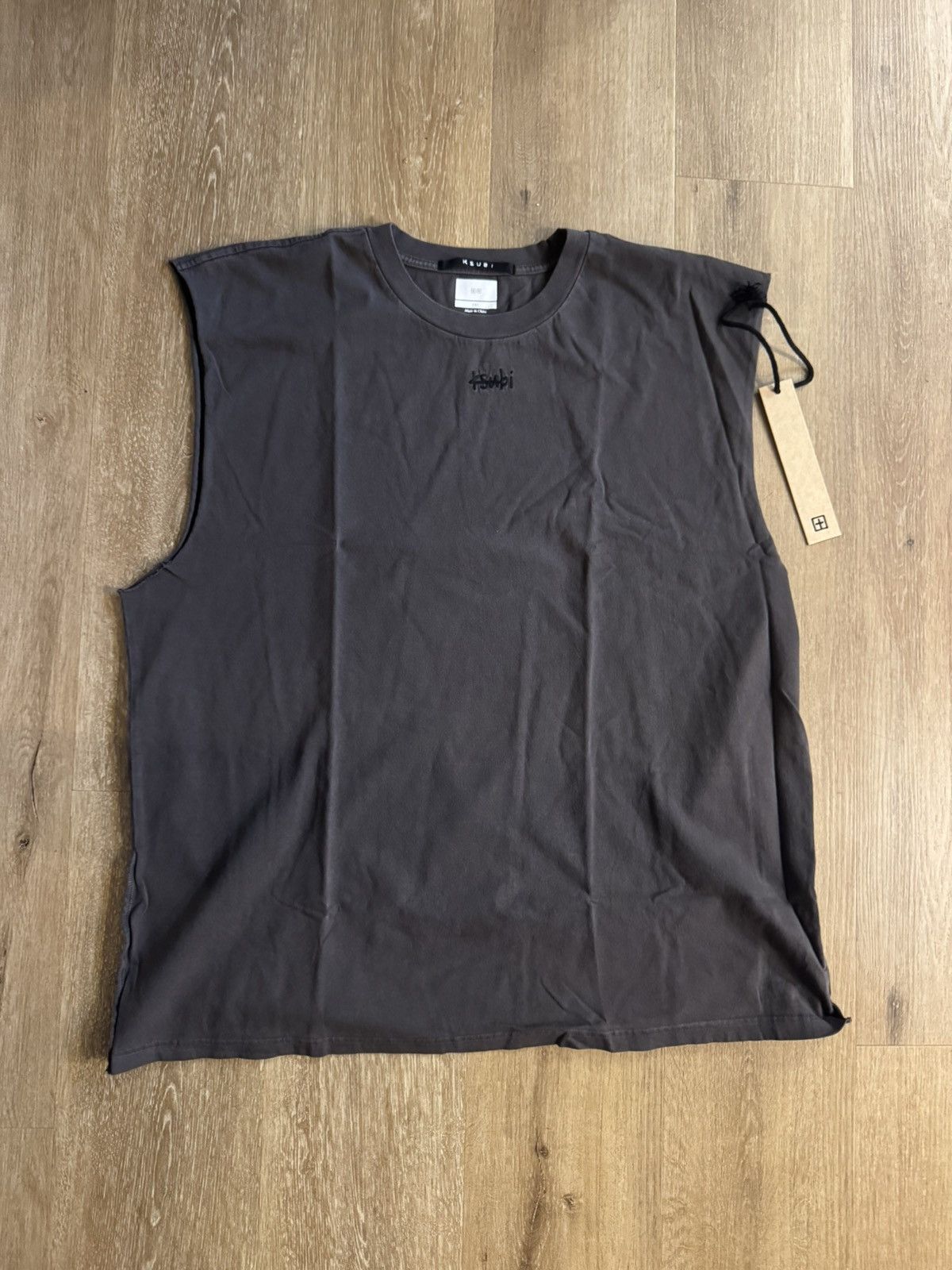 Ksubi Slash Biggie Tanktop in Faded Black 2XL Size US XXL / EU 58 / 5 - 1 Thumbnail