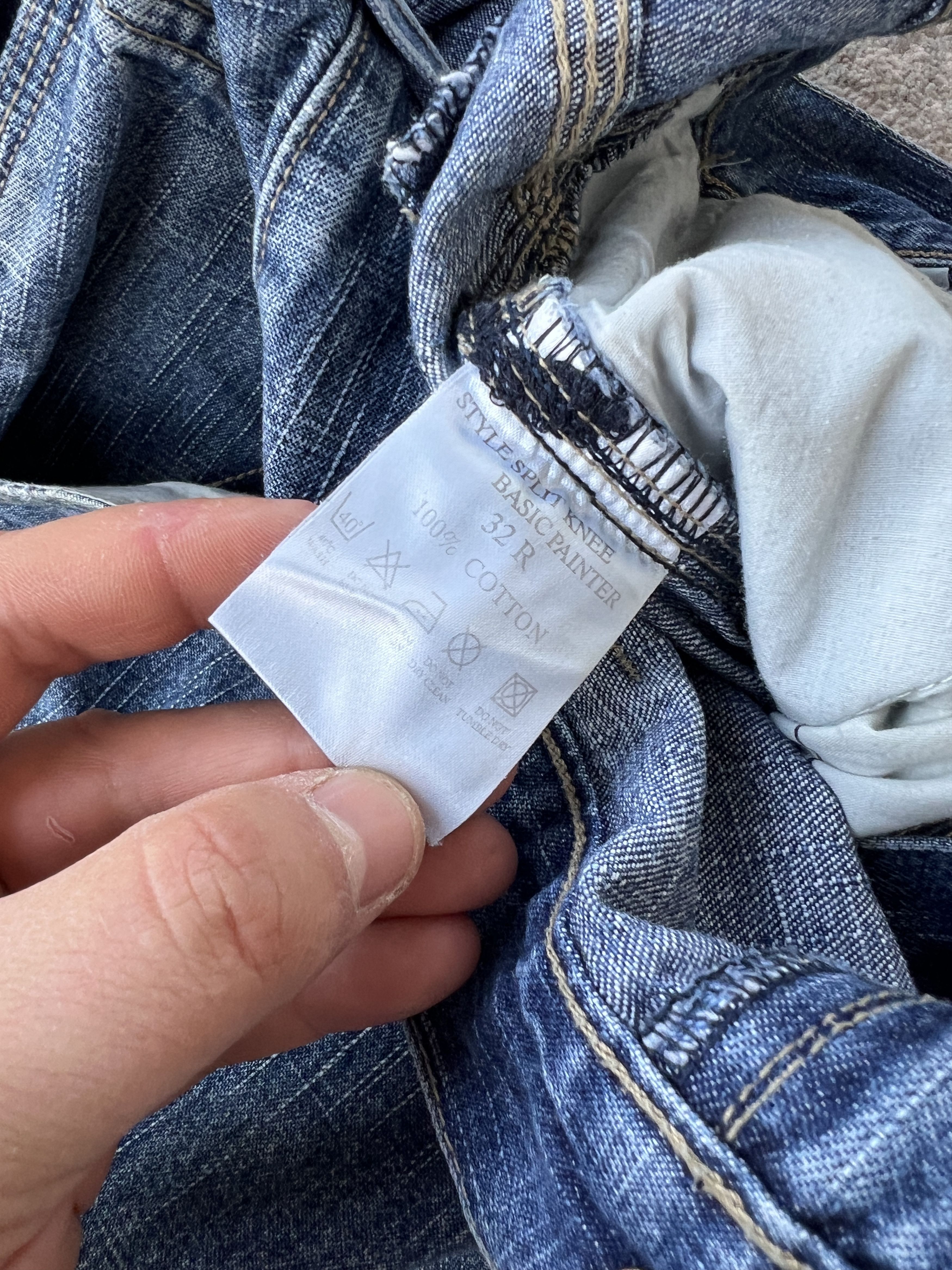 Hobo Hobo Baggy Vintage Denim Pants Size US 32 / EU 48 - 10 Thumbnail