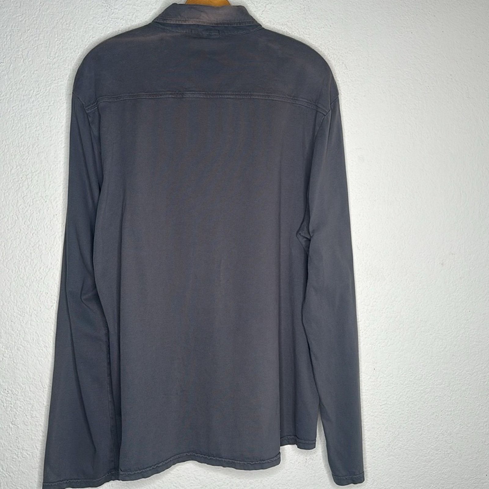 James Perse James Perse Clean Finish Jersey Shirt in Gray Size 4 (XL) Size US XL / EU 56 / 4 - 13 Thumbnail