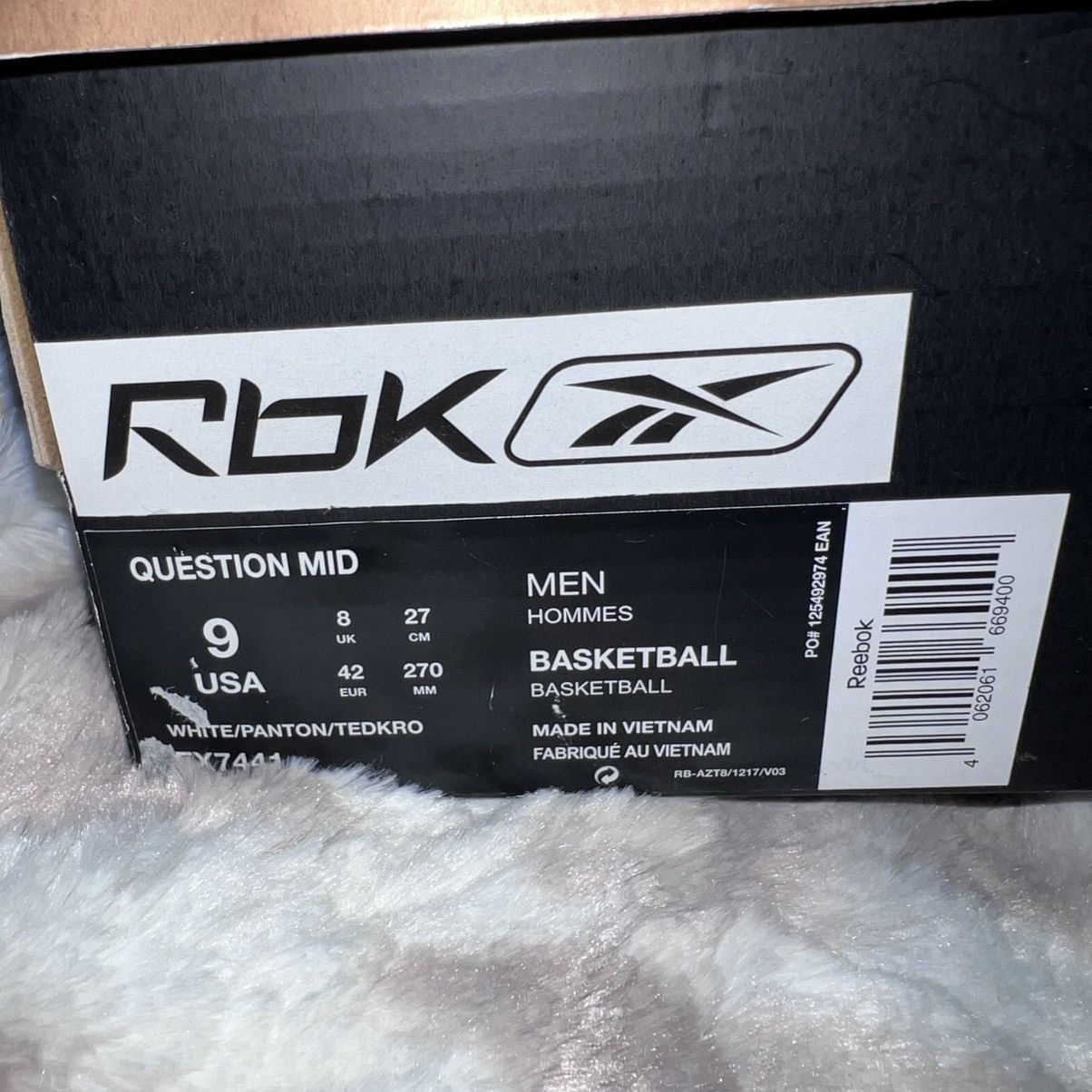 Eric Emanuel × Reebok REEBOK QUESTION MID ERIC EMANUEL PINK TOE Size US 9 / EU 42 - 6 Thumbnail