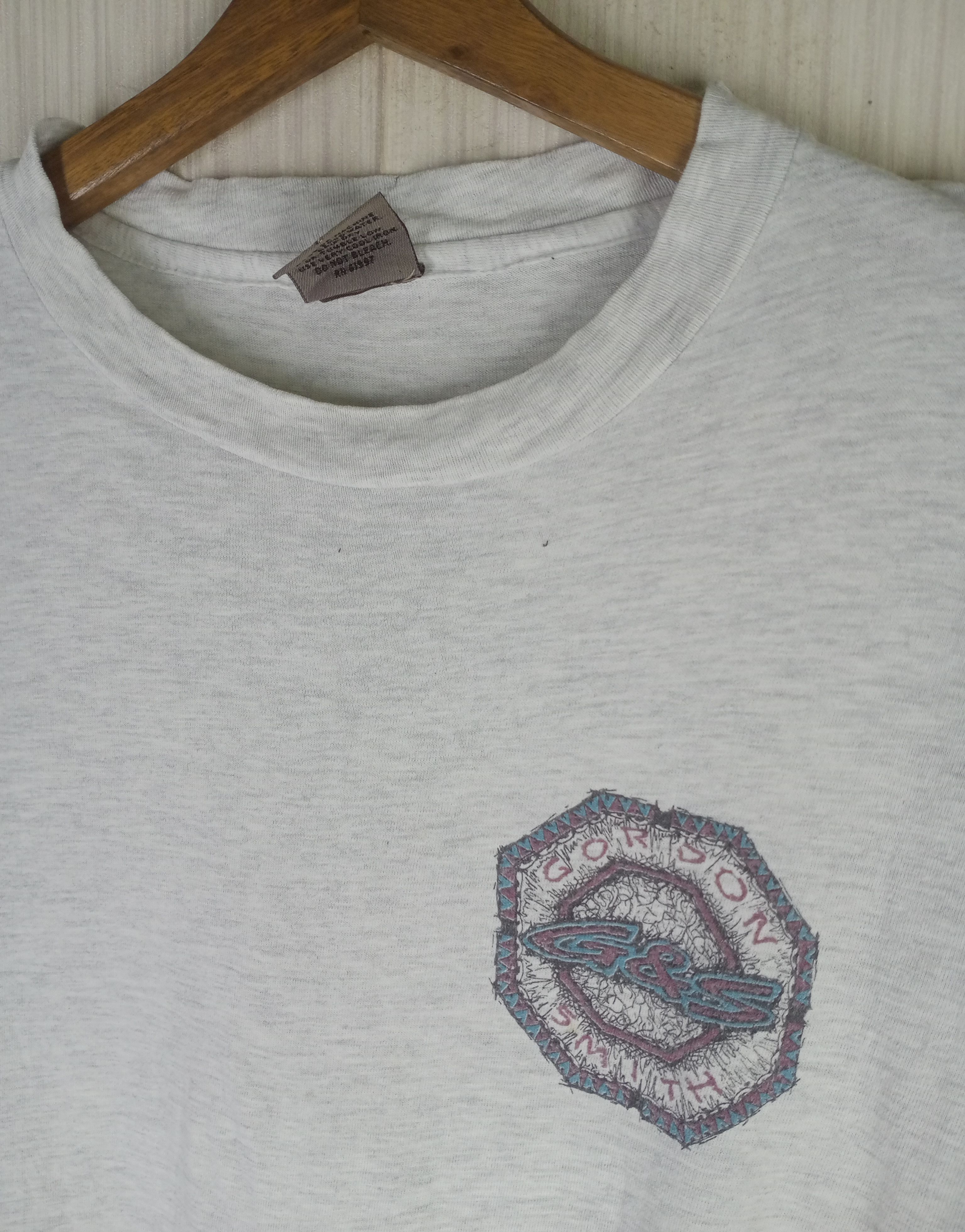 Hook-Ups Very Rare Vintage 90a Gordon Smith Skateboards Tshirt Size US L / EU 52-54 / 3 - 6 Thumbnail
