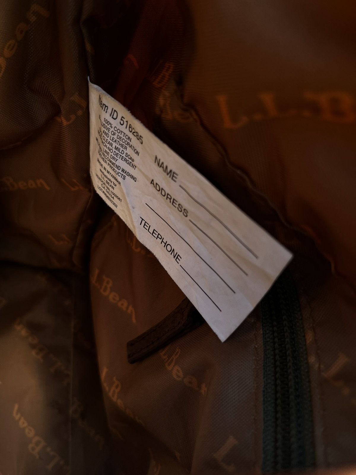 L.L. Bean LL Bean Canvas Crossbody Bag Size ONE SIZE - 5 Thumbnail