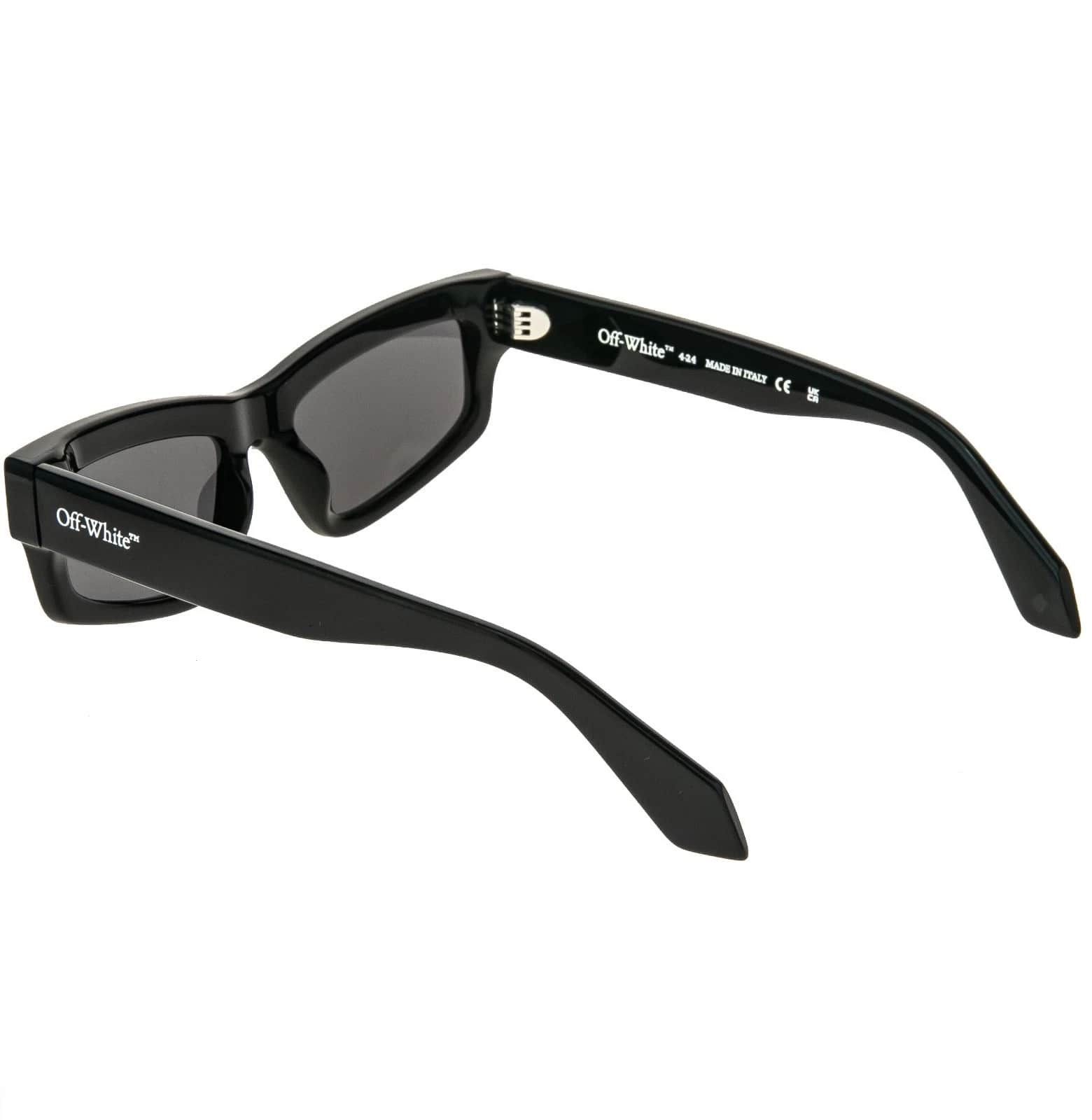 Off-White OFF-WHITE 135 OERI135 Black MIRAMAR Bold Mask Sunglasses Size ONE SIZE - 3 Thumbnail