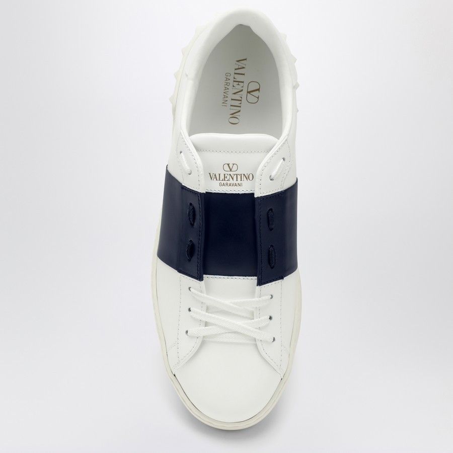 Valentino o1d2blof1025 Low-Top Sneakers in White/Blue Size US 8.5 / EU 41-42 - 3 Thumbnail