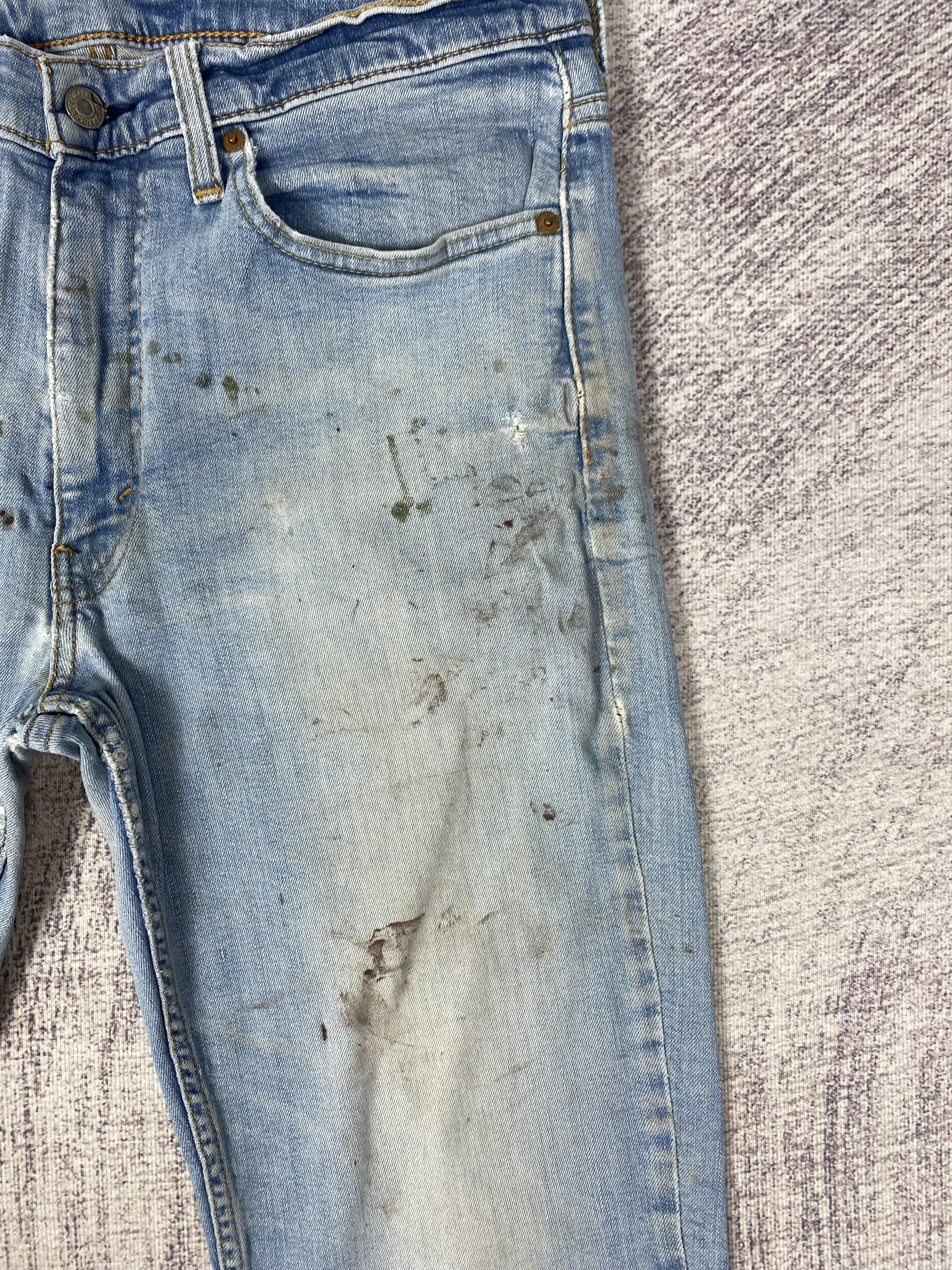Levi's Vintage Levi's 514 Distressed Denim Jeans PT0485 Size US 34 / EU 50 - 3 Thumbnail