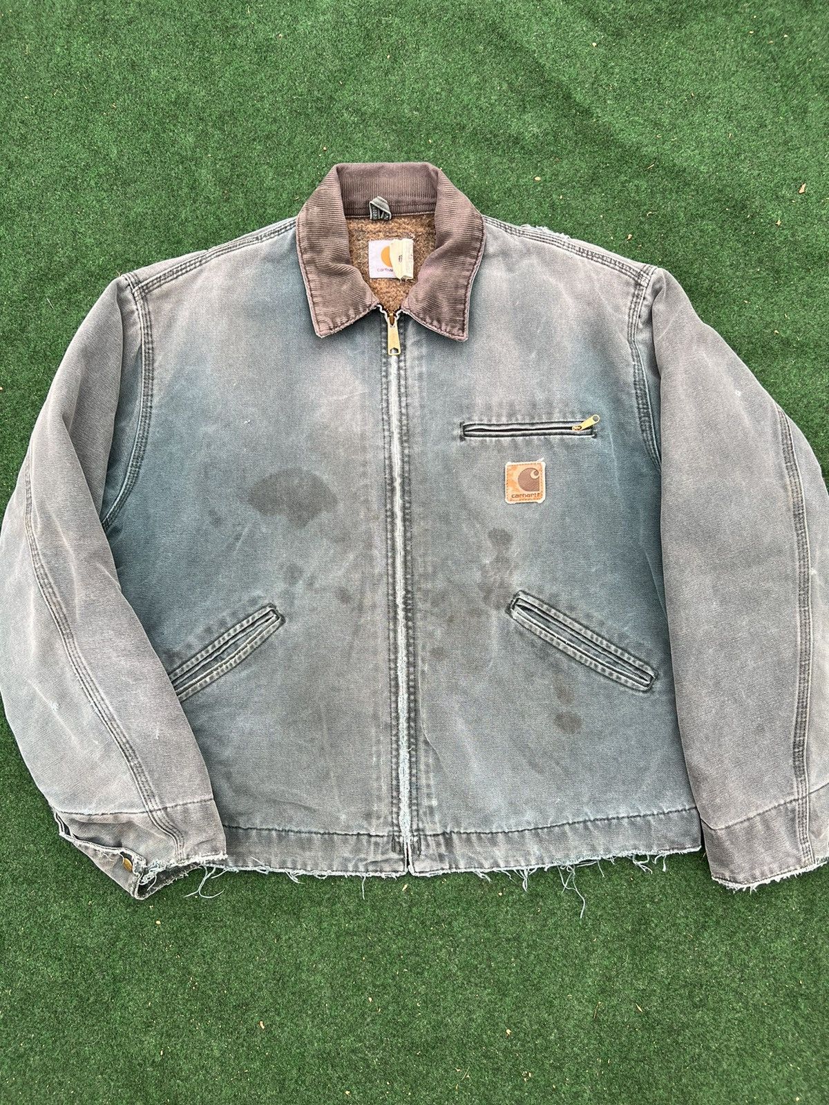 image of Carhartt Detroit in Hunter Green, Men's (Size Large)