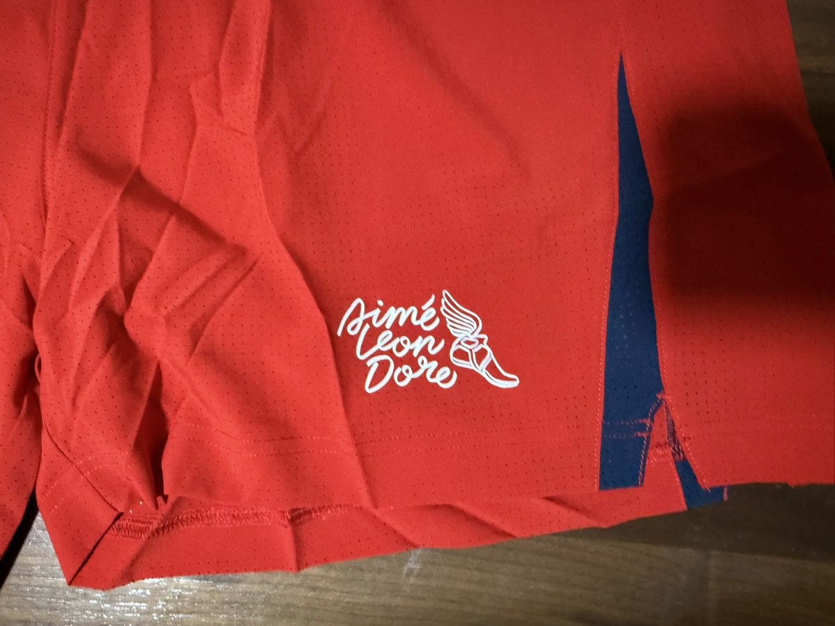 Aime Leon Dore Aime Leon Dore ALD Wingfoot Running Short Cherry Red Large Size US 34 / EU 50 - 2 Thumbnail