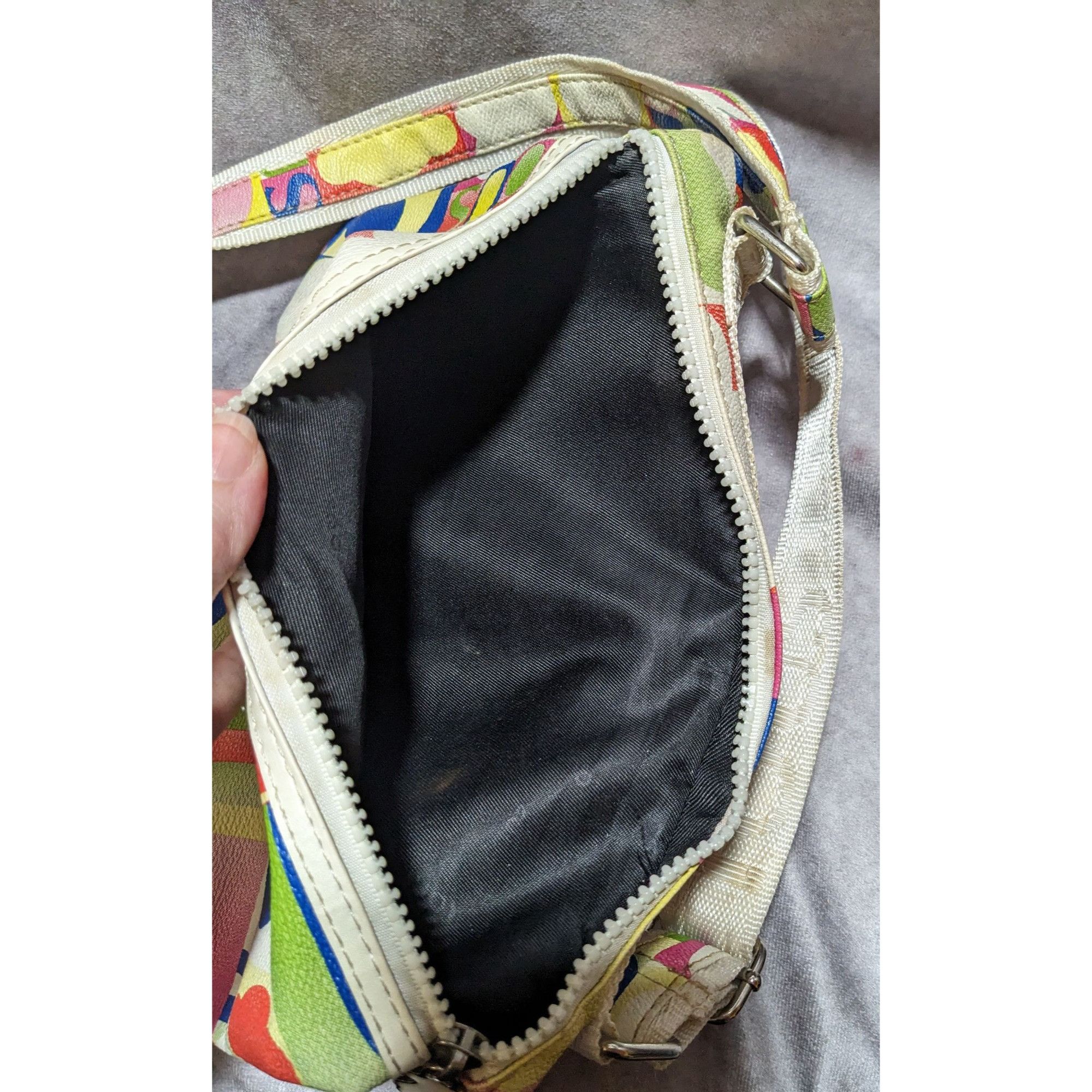TOUS Tous Fold Over Zip Rainbow Crossbody Bag Size ONE SIZE - 13 Thumbnail