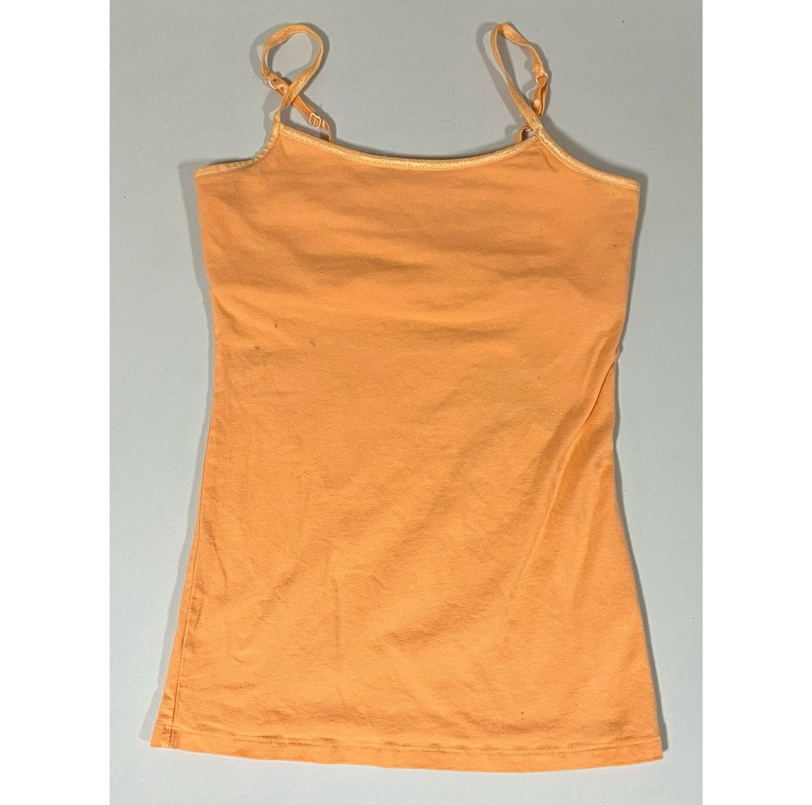 Sonoma SO Orange Pastel Shelf-Bra Cami Camisole Top Shirt Size S 🧡 Size S / US 4 / IT 40 - 2 Thumbnail