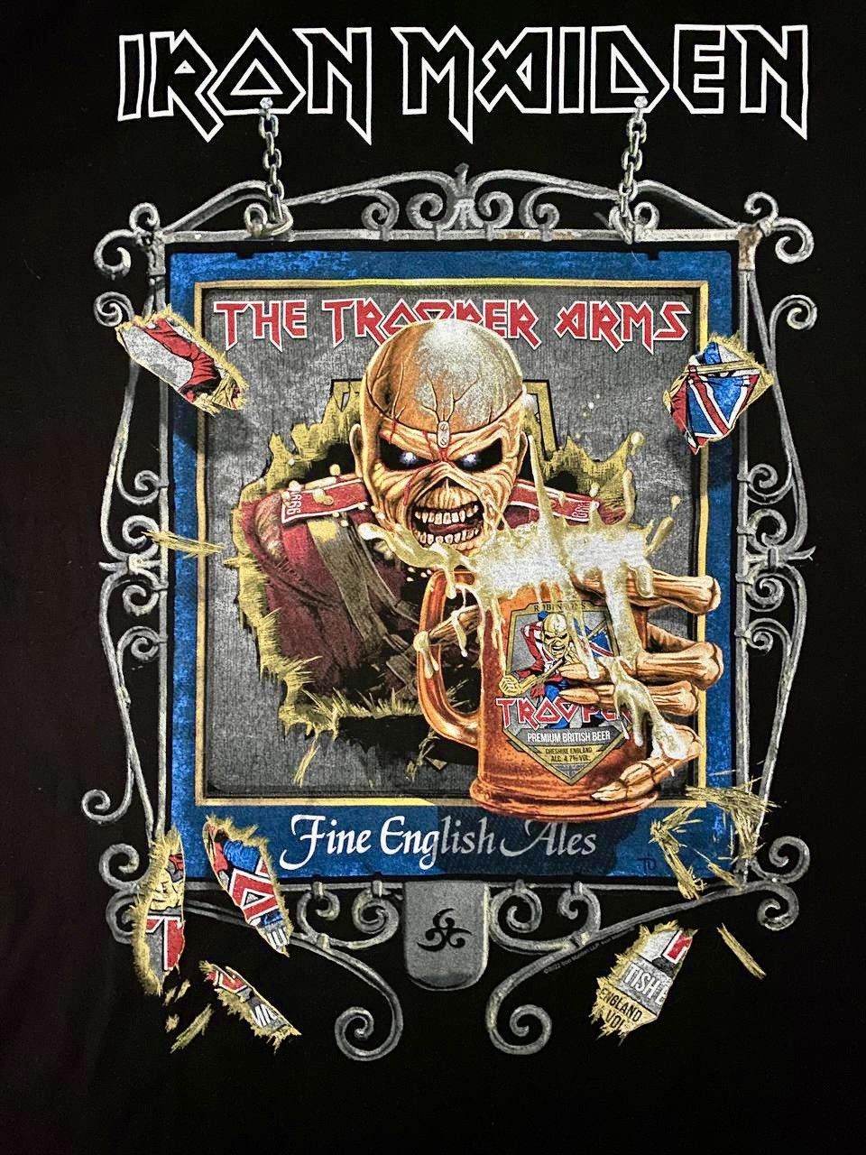 Band Tees Iron Maiden Trooper on tour rock band tee Size US XL / EU 56 / 4 - 3 Thumbnail