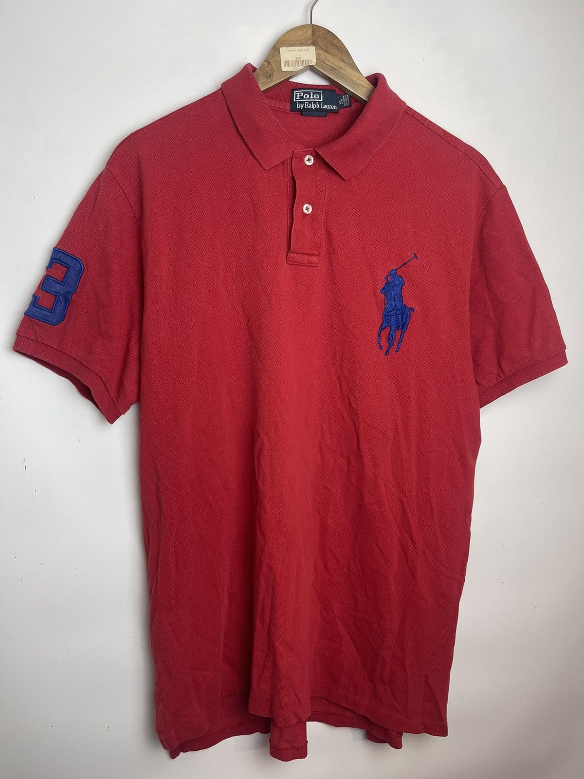 Other Chif keef stylr Vintage Polo Ralph Lauren Big Logo Polo Size US XL / EU 56 / 4 - 1 Thumbnail